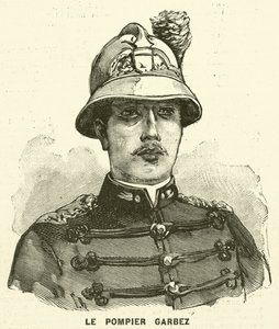 Alphonse Garbez, französischer Feuerwehrmann von French School