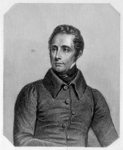 Alphonse de Lamartine, französischer Dichter. In „L