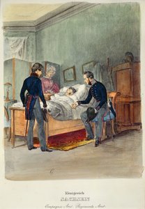 Ein Armeearzt im Königreich Sachsen, ca. 1840
