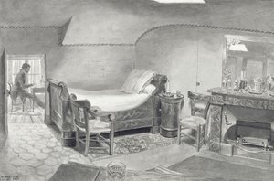 Ein Atelier eines Künstlers in Paris, ca. 1830