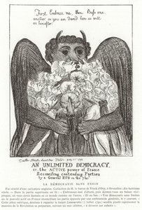 Eine unbegrenzte Demokratie, 1792 von French School