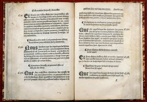 Artikel 106, 107, 108 der Verordnung von Villers-Cotterets, 1539 von French School