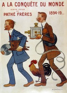 Bei der Eroberung der Welt: Szene erlebt von Pathé Frères von French School