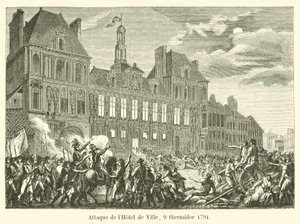 Angriff auf das Hôtel de Ville, 9. Thermidor 1794