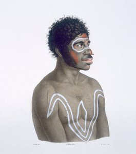 Australischer Aborigine, 1812 von French School