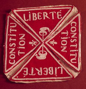 Abzeichen der ersten Französischen Republik „Liberté Constitution“