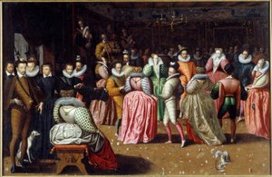 Ball am Hofe von König Heinrich III. und Königin Katharina de Medici