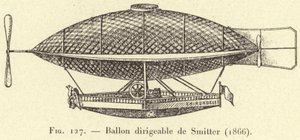 Lenkballon von Smitter (1866) von French School