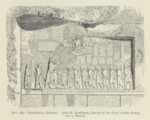 Basrelief in Behistun