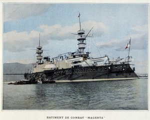 Kampfschiff „Magenta“ - in „Militäralbum - Marine: Leben an Bord“