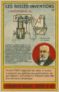 Karte der schönen Erfindungen, Verbrennungsmotor von French School