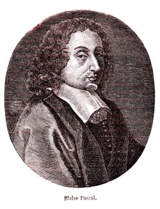 Blaise Pascal, französischer Mathematiker, Philosoph, Physiker und Theologe. 1865 von French School