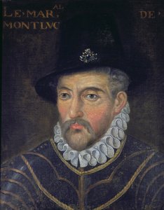 Blaise de Lasseran de Massencome (1502-77) Seigneur de Montluc von French School