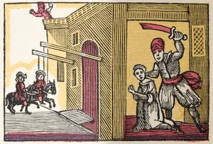 Blaubart aus Geschichten oder Märchen vergangener Zeiten erzählt von Mutter Gans, mit Moral, von M. Perrault, veröffentlicht 1925