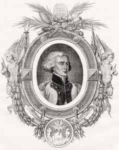 Bon-Adrien Jeannot de Moncey, Herzog von Conegliano, graviert von Pannemaker-Ligny nach Linard, aus 