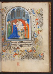 Stundenbuch, Add MS 32454 f.38r, Frankreich