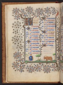 Stundenbuch, Add MS 32454 f.3v, Frankreich