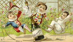 Boum!!! Champagner!, ca. 1895