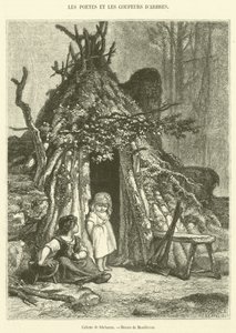 Holzfällerkabine von French School