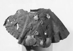 Umhang eines Pilgers von St. James von Compostela (Leder)