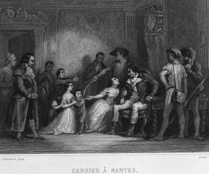Carrier in Nantes - in Revolution francaise von Thiers. 19. Jahrhundert
