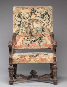 Stuhl, Hersteller Savonnerie-Manufaktur, vor 1717