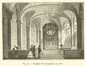 Kapelle der Gefangenen im Jahr 1830