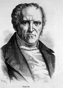 Charles Fourier (1772-1837), französischer Philosoph und Ökonom von French School