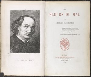 Charles Pierre Baudelaire, Die Blumen des Bösen von French School