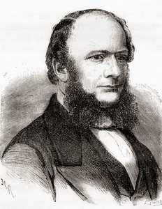 Charles William Siemens, aus Les Merveilles de la Science, veröffentlicht um 1870 (Gravur)