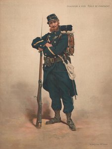 Fußjäger, Felduniform von French School