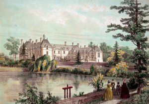 Schloss der Loire: Ansicht des Schlosses La Seilleraye in Carquefou