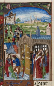 Chroniques de France ou de Saint Denis, Paris von French School