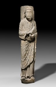 Säulenfigur eines Apostels, Châlons-sur-Marne, ca. 1180 von French School