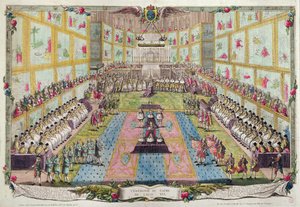 Krönung von Ludwig XVI. in der Kathedrale von Reims am 11. Juni 1775