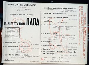 Dada Manifestation, ca. 1921