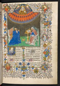 David und der Herr, Brevier von Johann dem Furchtlosen, Add. 35311, f.8r
