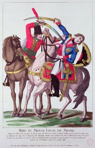 Tod von Prinz Louis von Preußen, 10. Oktober 1806