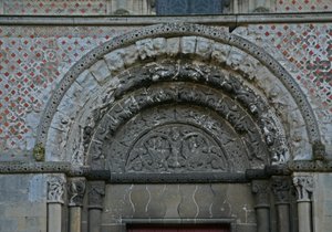 Detail der Nordtür (Detail) von French School