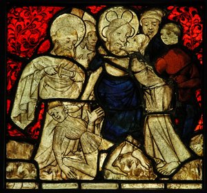 Der Verrat durch Judas, ursprünglich aus der Kirche von Betton, Bretagne