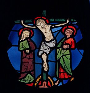 Darstellung der Kreuzigung, aus der Ste Chapelle von French School