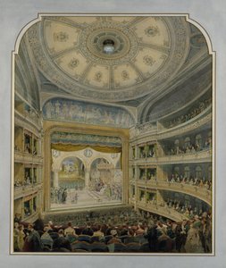 Entwurf für ein Theater, um 1860