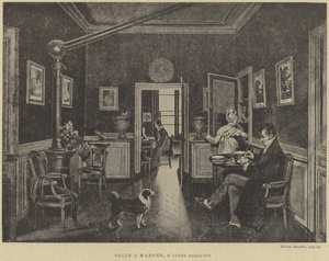 Esszimmer von French School