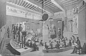 Zeichenunterricht von Skulpturen, Royal Free School of Art