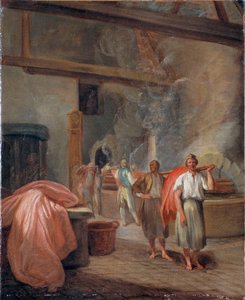 Färberei in den Gobelins, französische Tapisseriemacher von French School