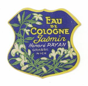 Eau de Cologne Etikett, Jasmin