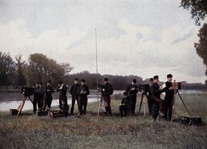 Elektrische und optische Telegrafie - in „Militärisches Album“