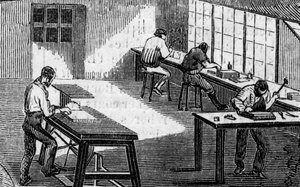 Galvanoplastik-Werkstätten von French School