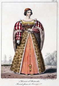 Eleonore von Österreich (1498/1558), Infantin von Spanien, Ehefrau von König Manoel von Portugal und zweite Ehefrau von Franz I., König von Frankreich.