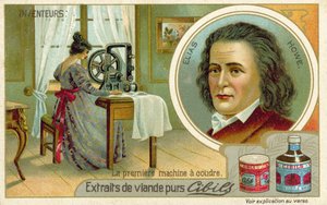 Elias Howe, Erfinder der ersten Nähmaschine